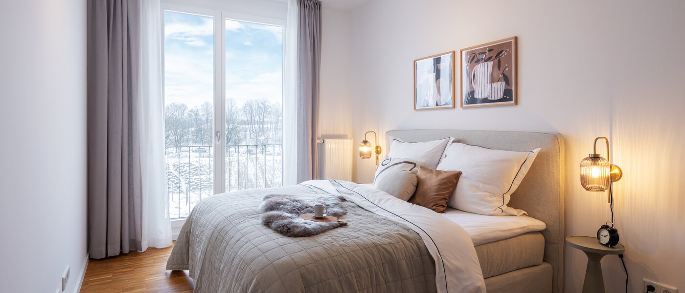 appartamento München Schwabing-West 01 1° camera da letto 13221