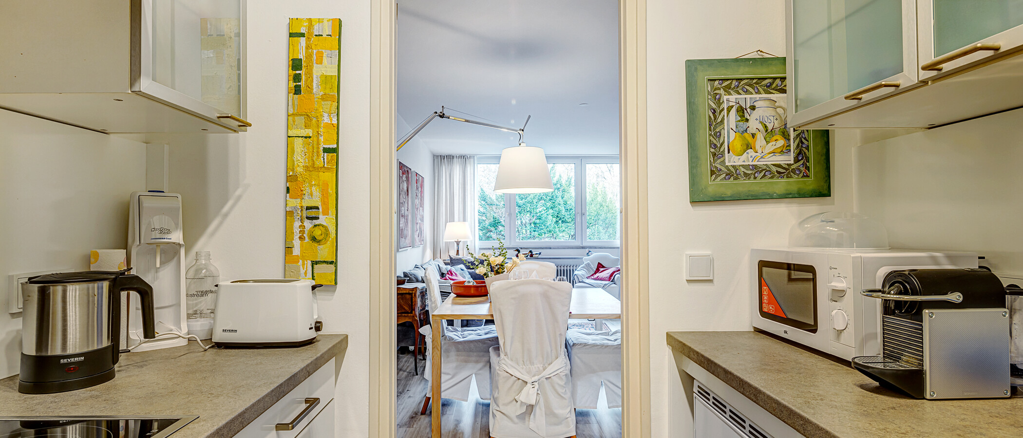 appartamento München Neuhausen 03 cucina 13222