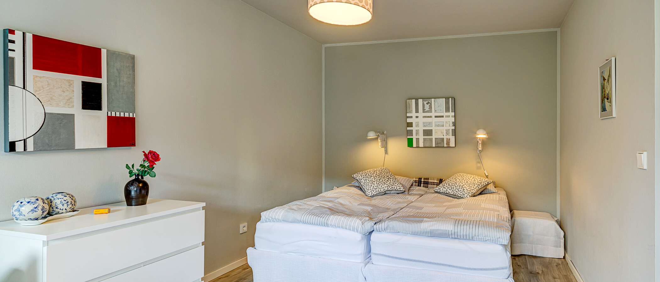 appartamento München Neuhausen 02 camera da letto 13222