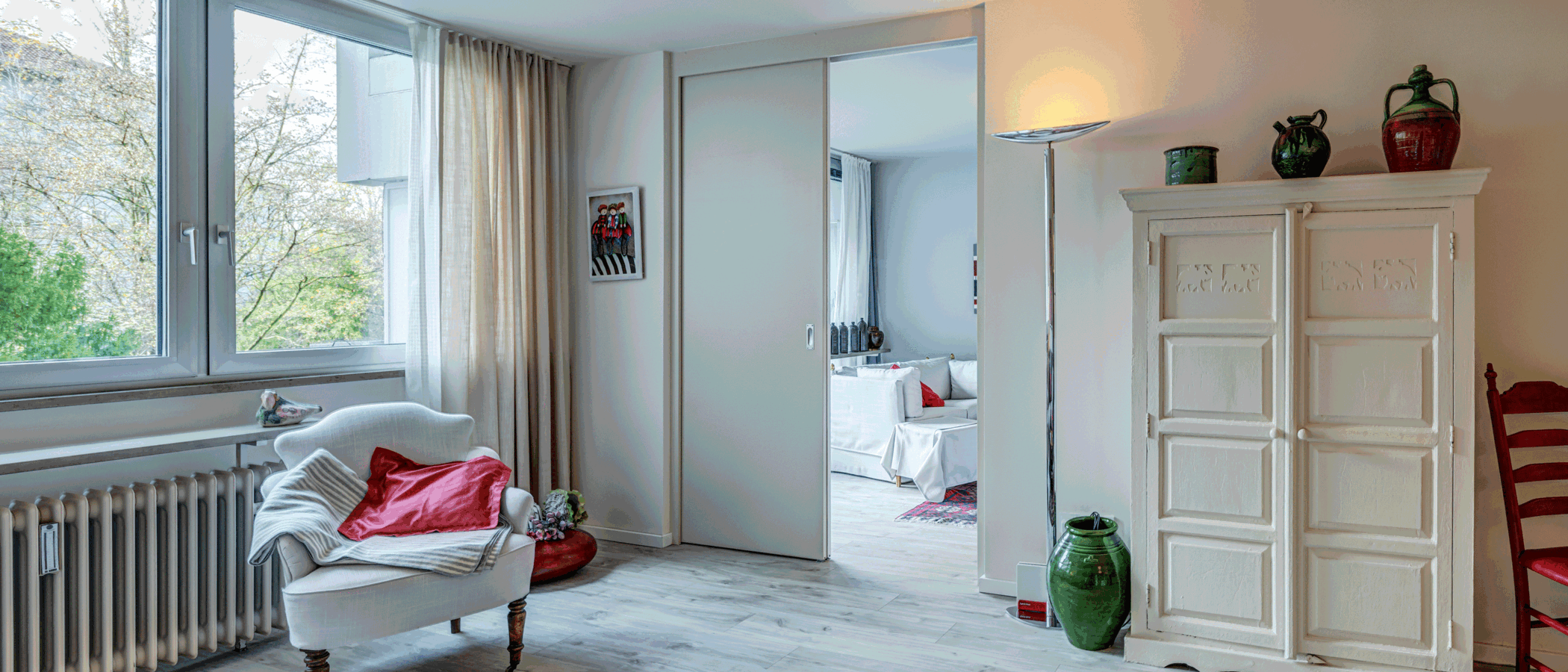 appartamento München Neuhausen 05 zona living 13222