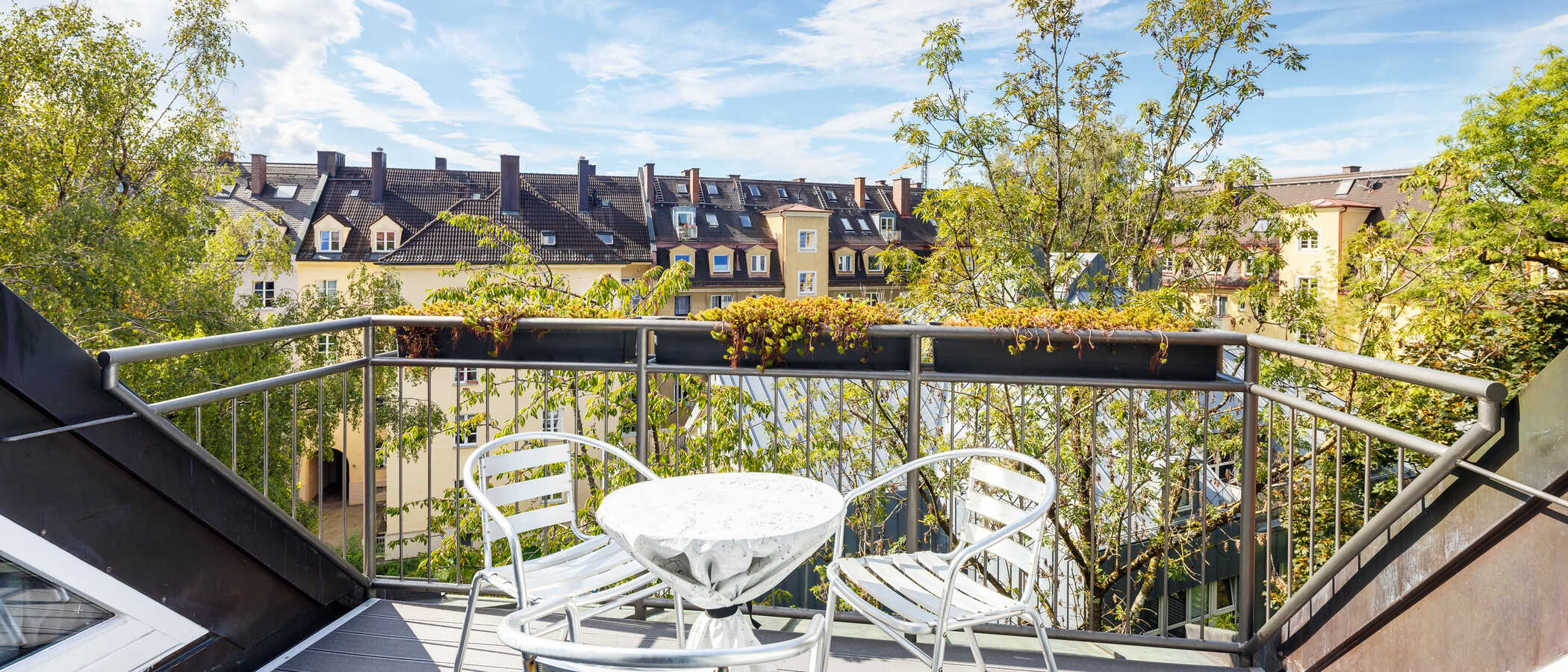 attico München Laim 01 1° terrazza sul tetto 13229