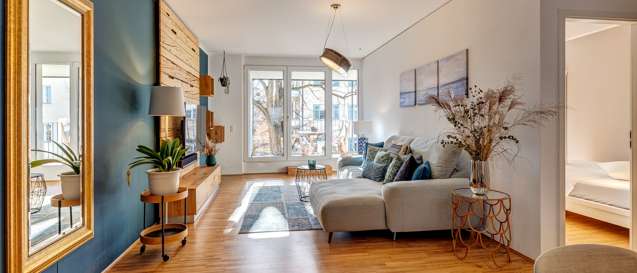 appartamento München Schwabing-West 02 zona living 13231