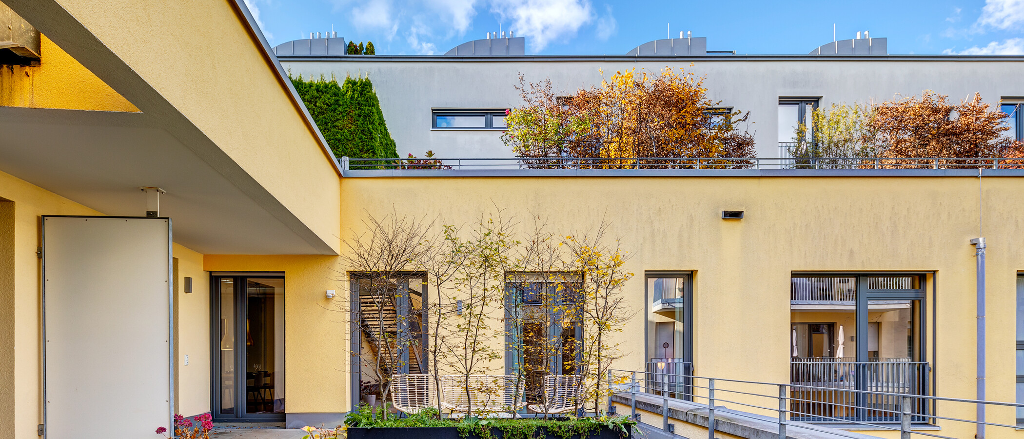 appartamento München Schwabing-West 01 terrazza sul tetto 13231