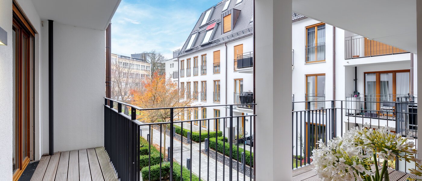 appartamento München Maxvorstadt - Westen 04 balcone 13240