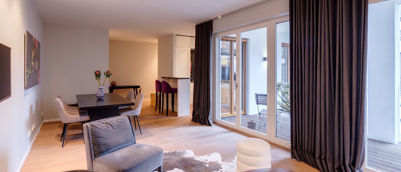 appartamento München Maxvorstadt - Westen 04 zona living 13240