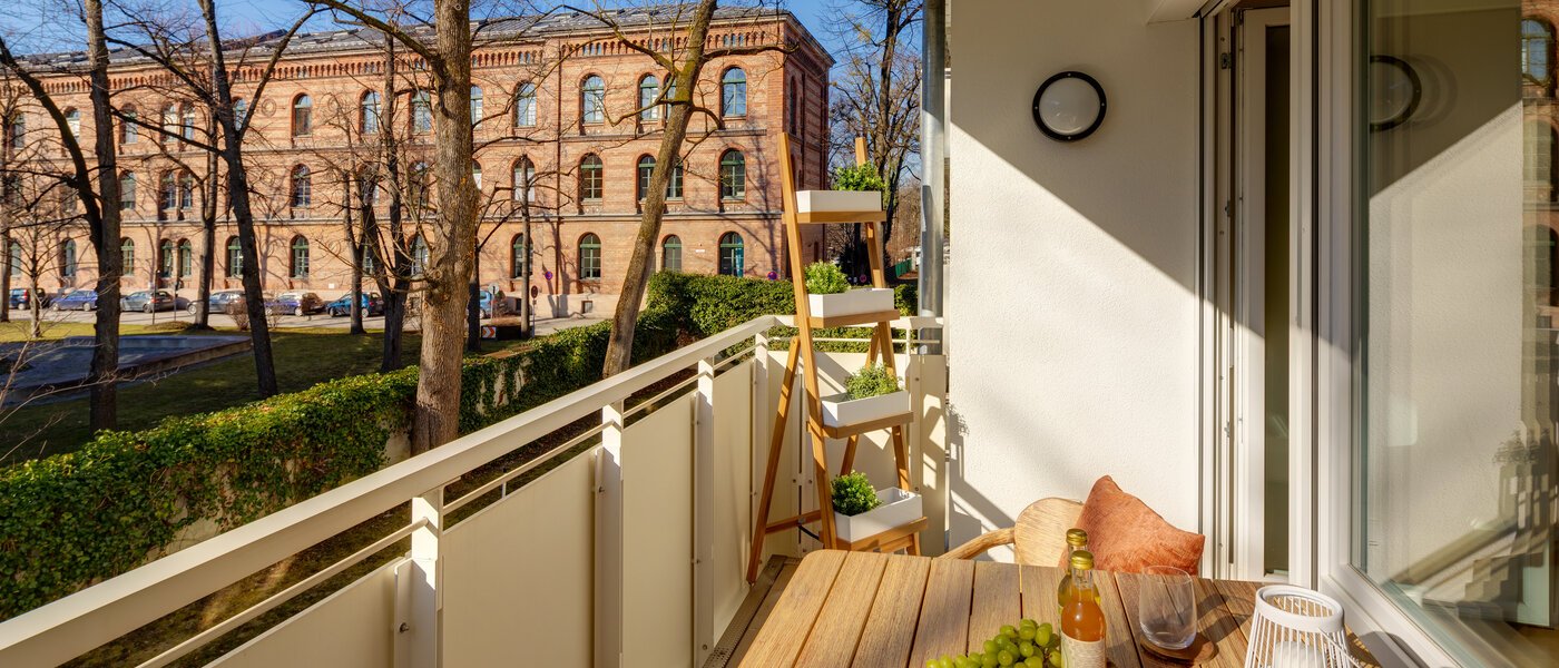 appartamento München Maxvorstadt - Westen 01 balcone 13243