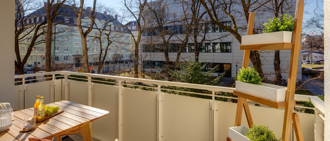 appartamento München Maxvorstadt - Westen 02 balcone 13243