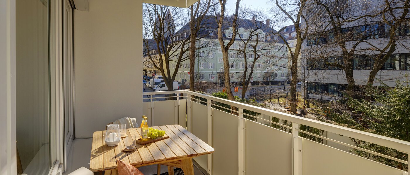 appartamento München Maxvorstadt - Westen 03 balcone 13243