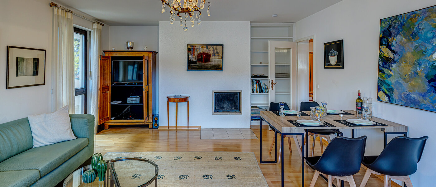 appartamento München Altbogenhausen 03 zona living 13244