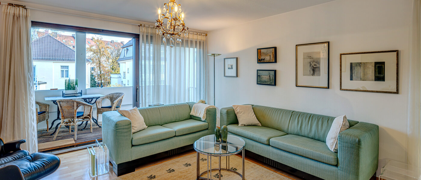 appartamento München Altbogenhausen 04 zona living 13244