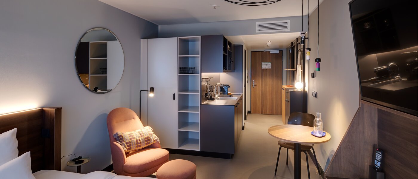 abitazione München Neuperlach 03 zona living 13247