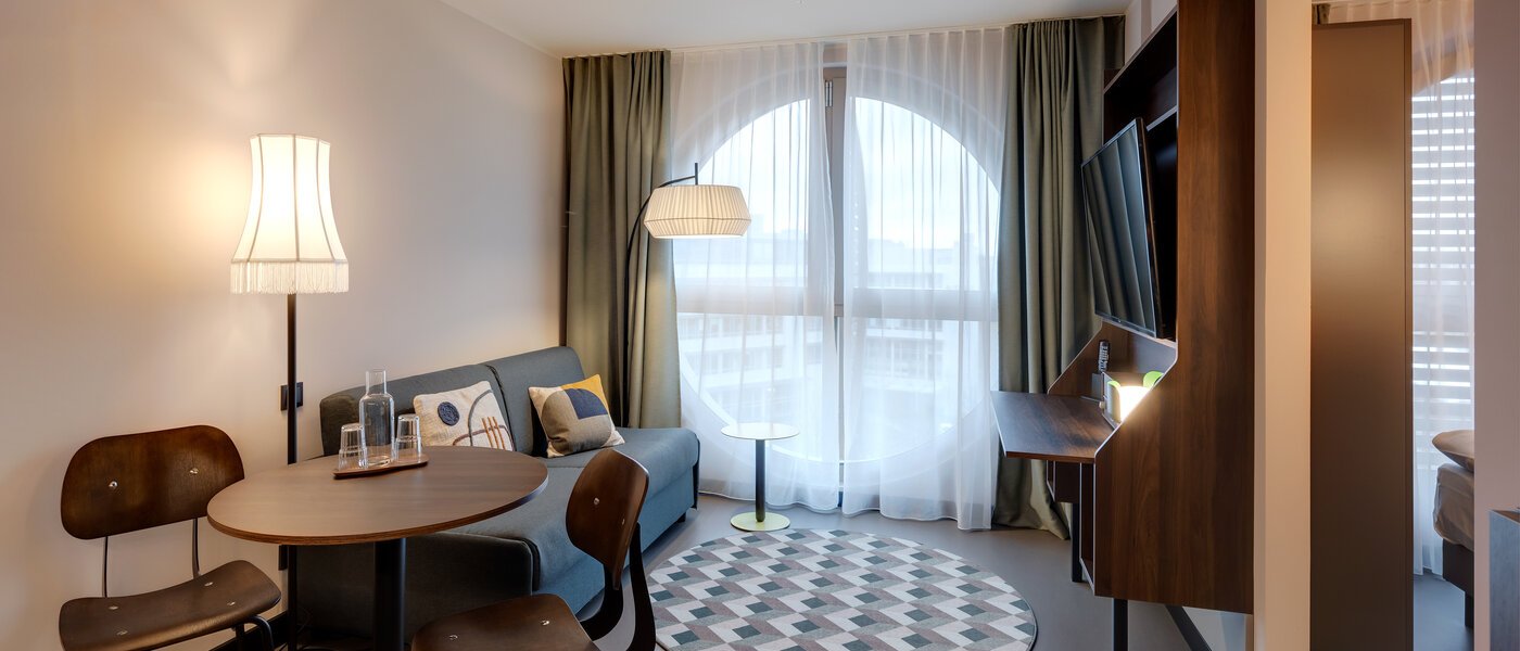 appartamento München Neuperlach 01 zona living 13251