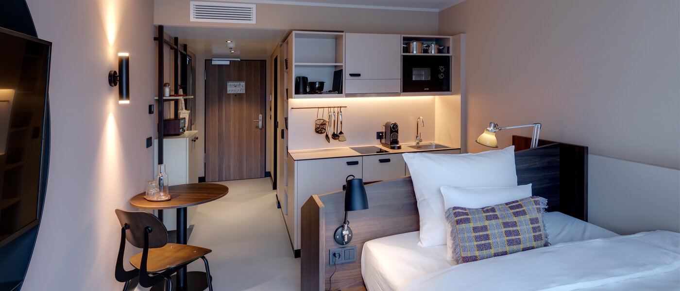 abitazione München Neuperlach 03 zona living 13258