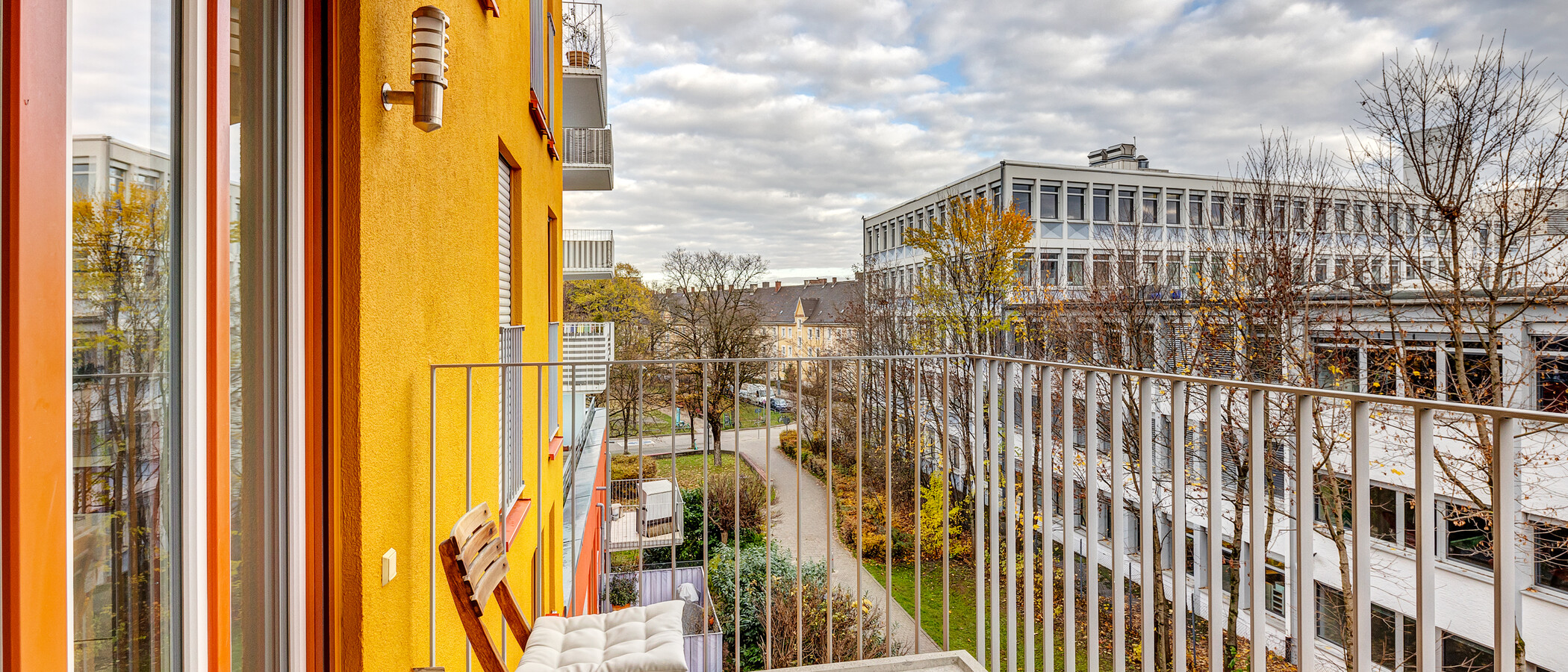appartamento München Schwabing-West 01 balcone 13262