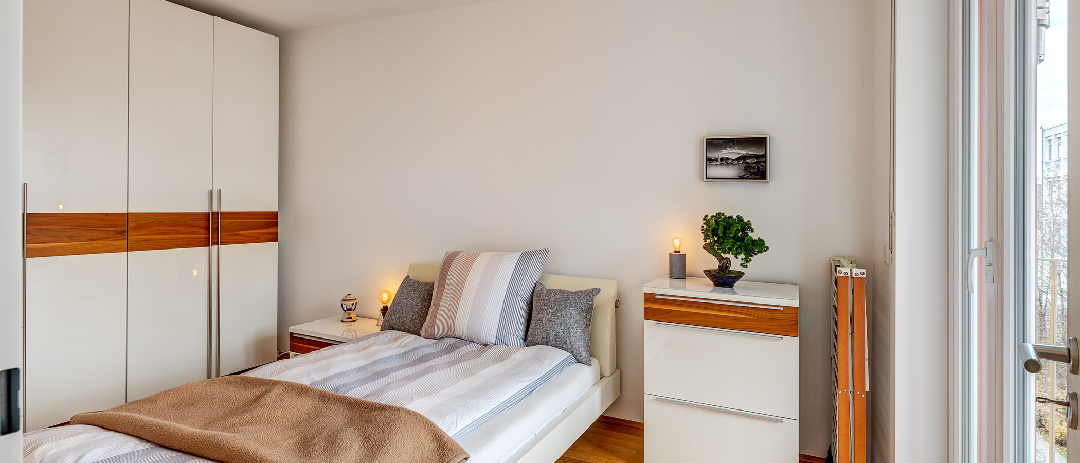appartamento München Schwabing-West 02 camera da letto 13262