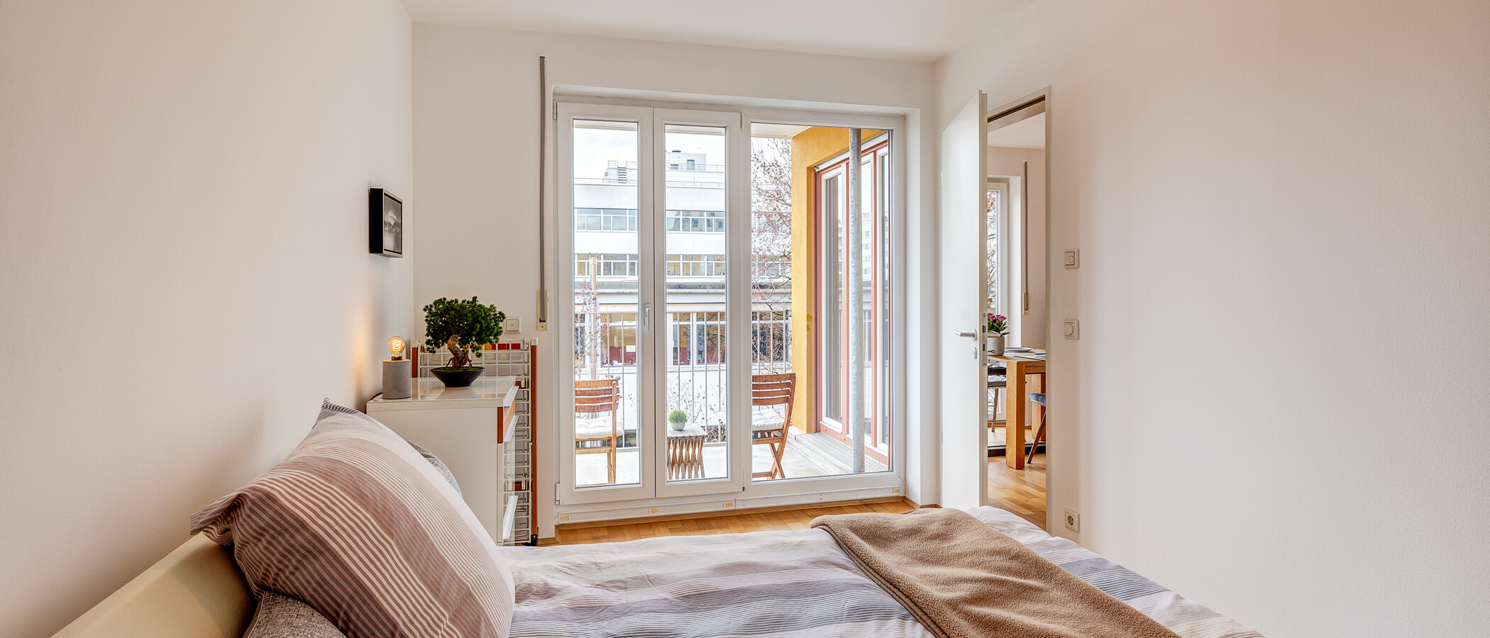 appartamento München Schwabing-West 03 camera da letto 13262