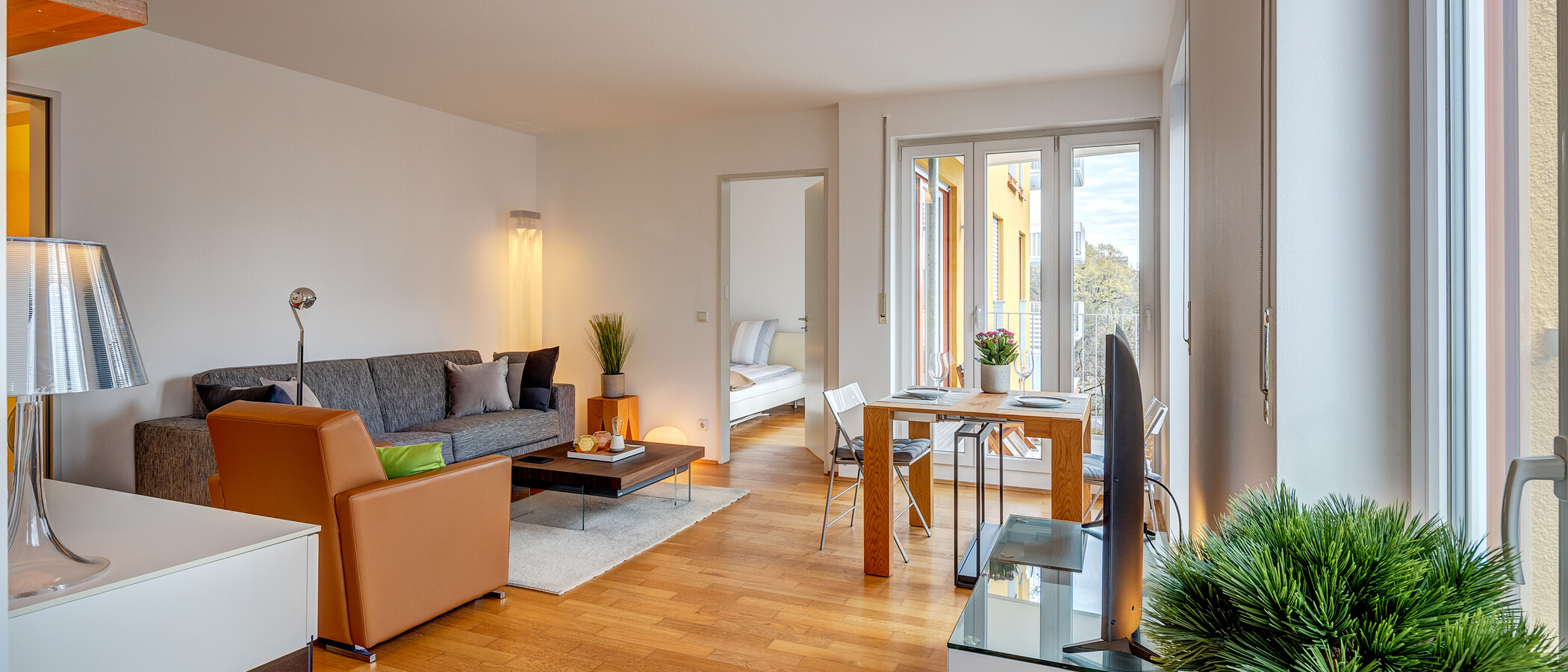 appartamento München Schwabing-West 03 zona living 13262