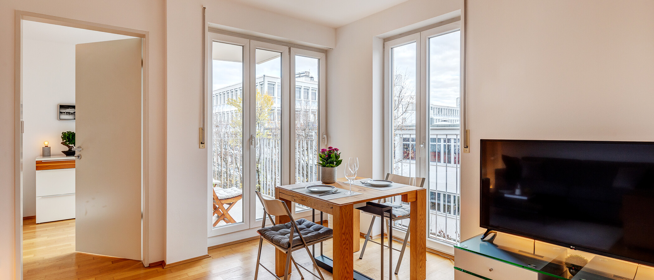 appartamento München Schwabing-West 04 zona living 13262