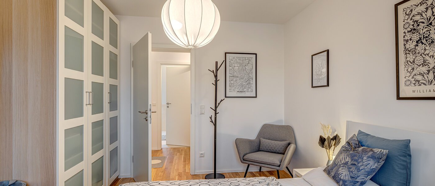 maisonette München Giesing 03 camera da letto 13263