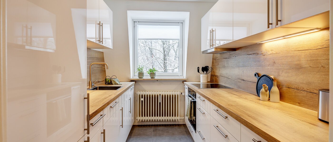 attico München Giesing 01 cucina 13269