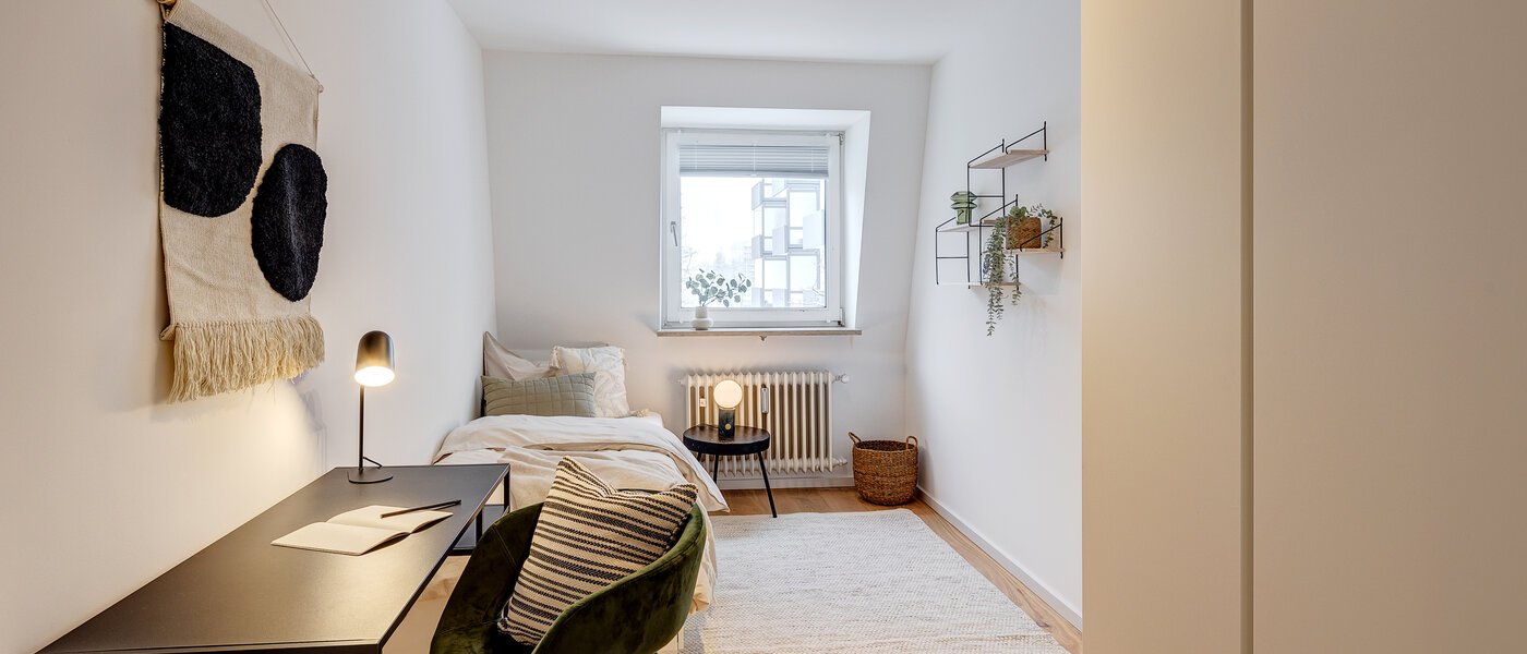 attico München Giesing 01 2° camera da letto 13269