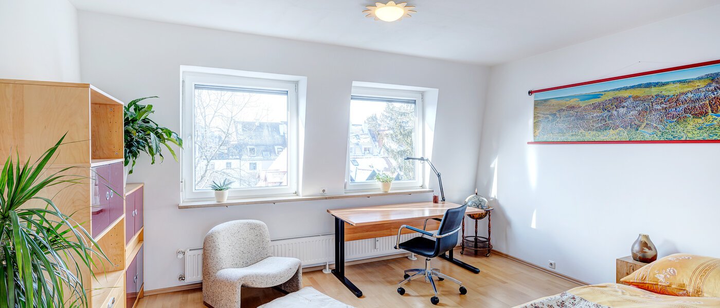 appartamento München Nymphenburg 01 2° camera da letto 13273