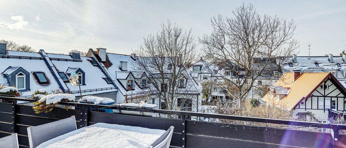 appartamento München Nymphenburg 02 terrazza sul tetto 13273