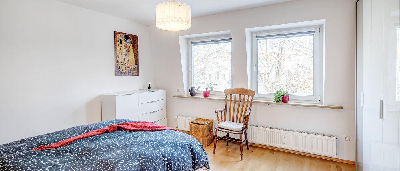 appartamento München Nymphenburg 02 1° camera da letto 13273