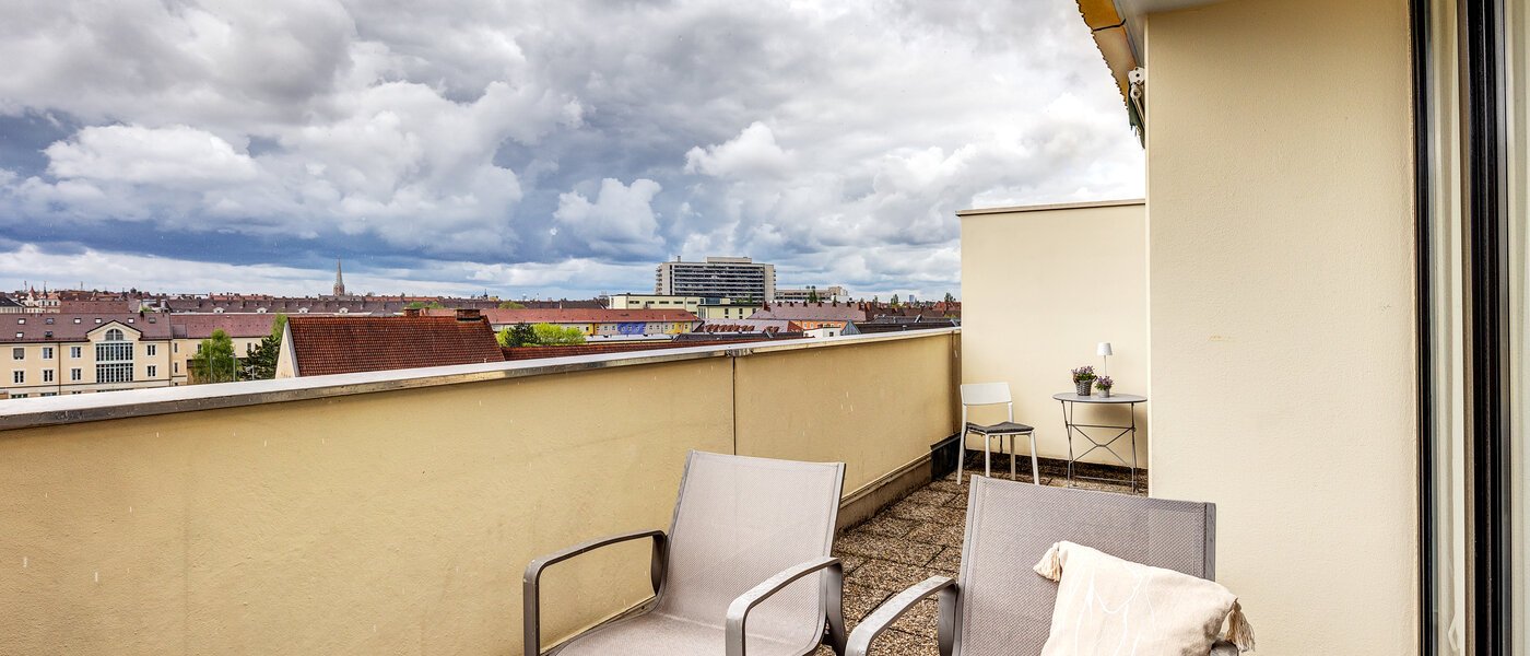 appartamento München Au-Haidhausen 03 terrazza sul tetto 13287