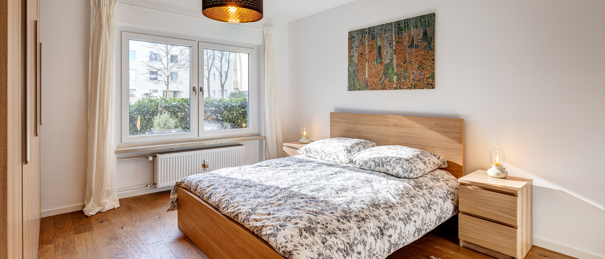 appartamento München Solln 01 camera da letto 13291