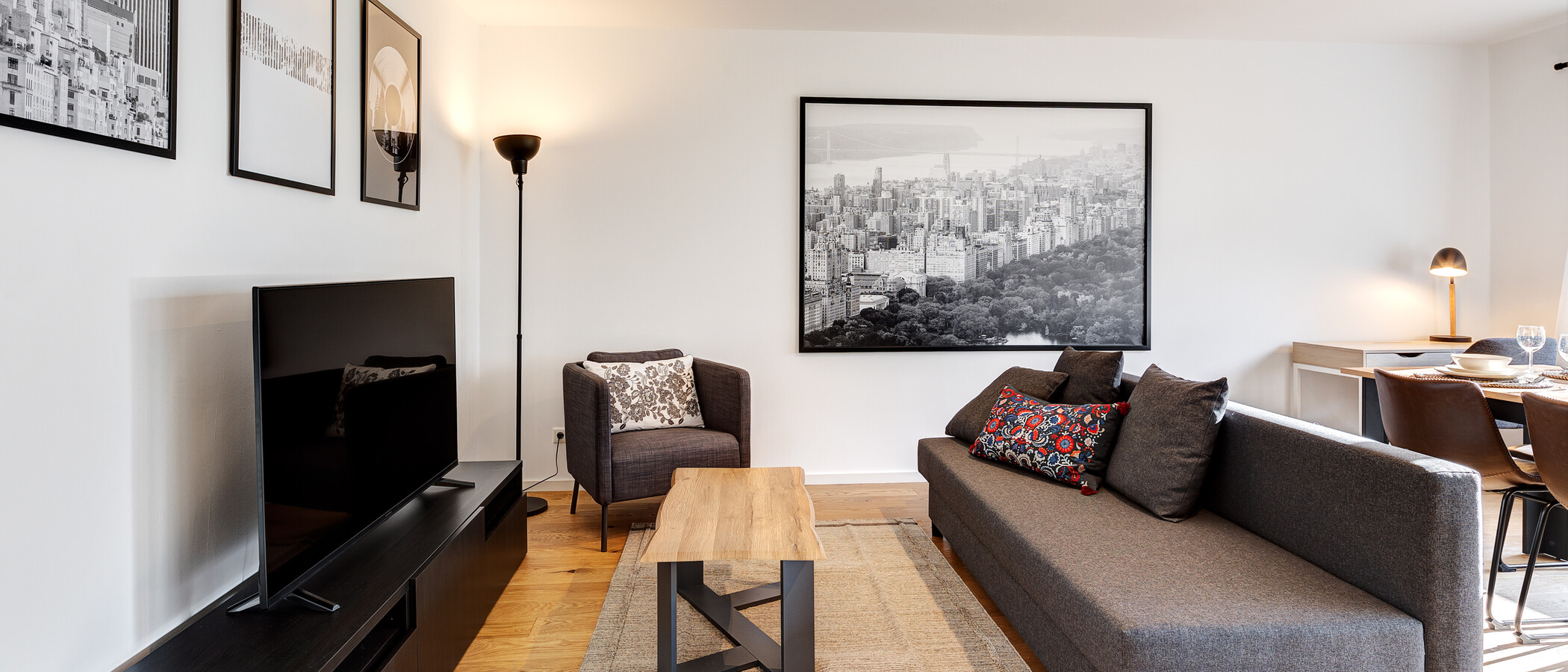 appartamento München Solln 02 zona living 13291
