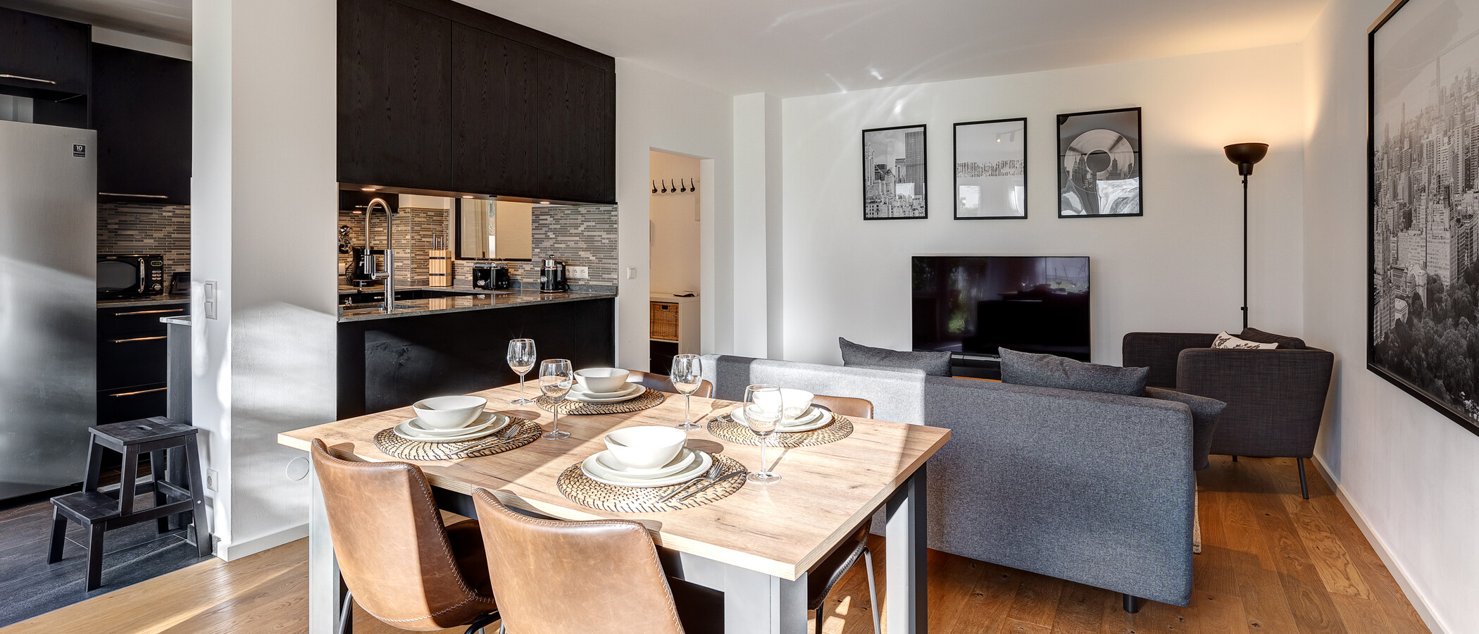 appartamento München Solln 04 zona living 13291