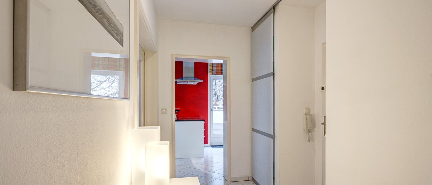 attico con terrazzo München Moosach 03 ingresso/corridioio 13292