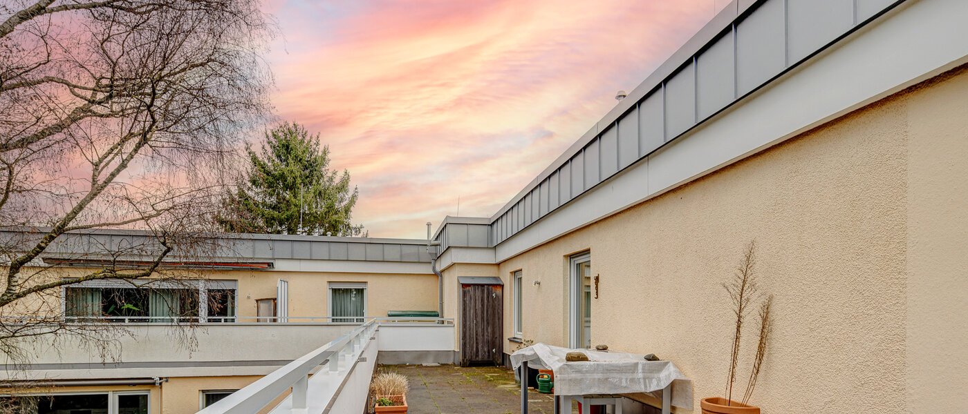 attico con terrazzo München Moosach 01 terrazza sul tetto 13292