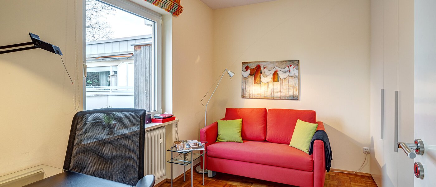 attico con terrazzo München Moosach 01 Studio / Camera degli ospiti 13292