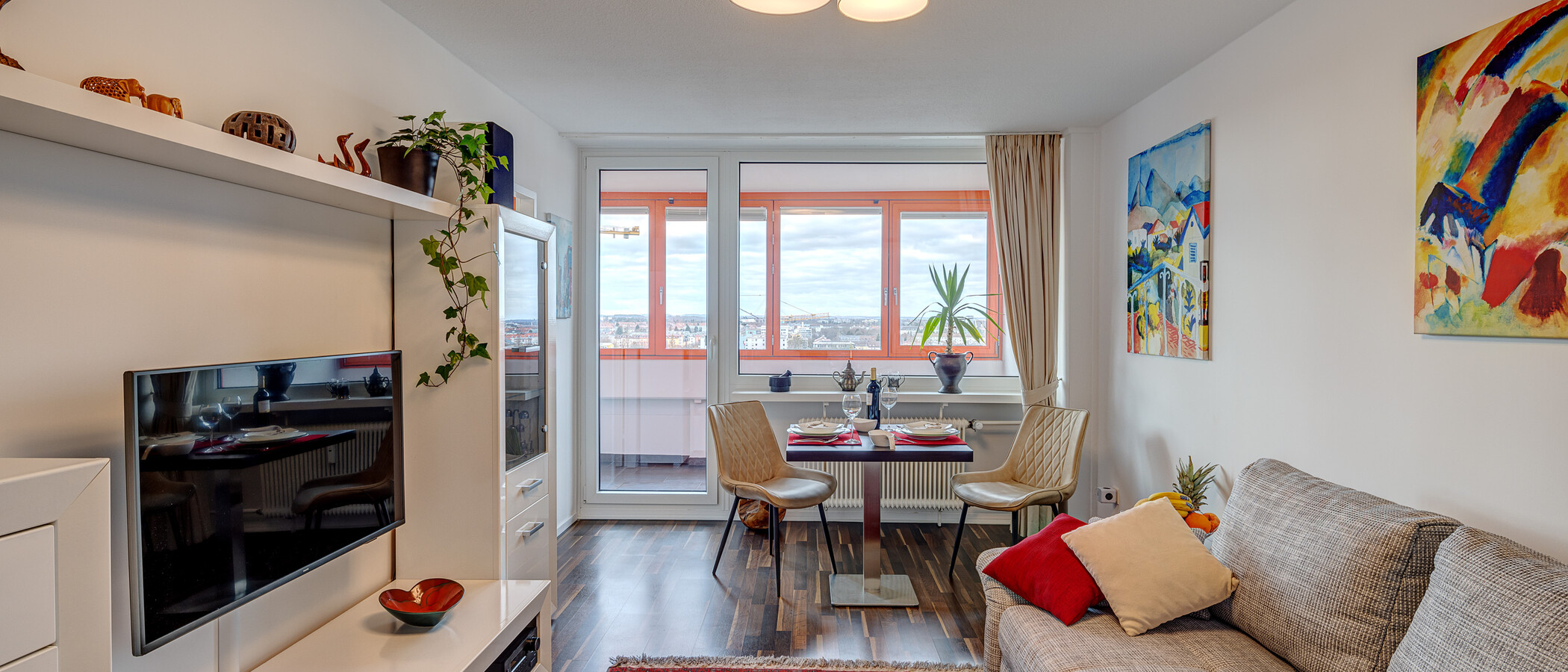 appartamento München Laim 01 zona living 13295