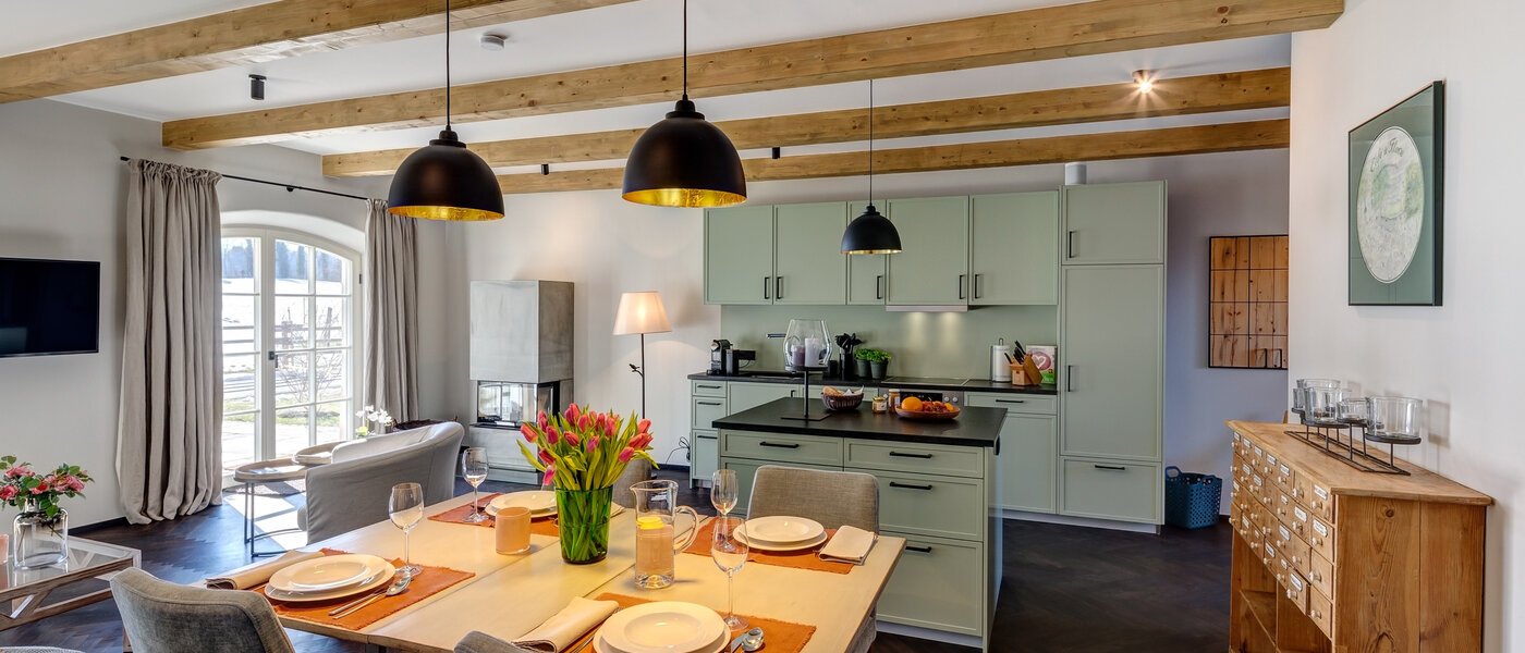 appartamento Waakirchen 01 zona living 13308