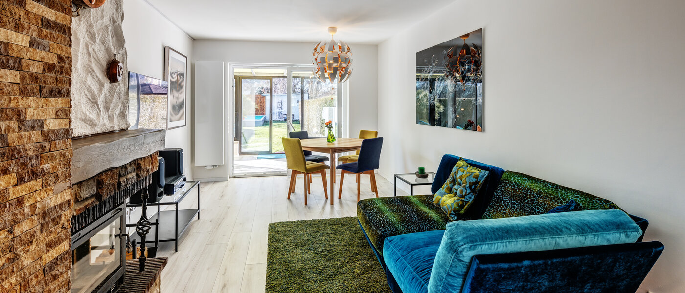 casa a schiera München Obersendling 01 zona living 13312