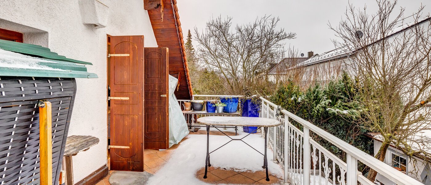 appartamento München Moosach 01 1° balcone 13319