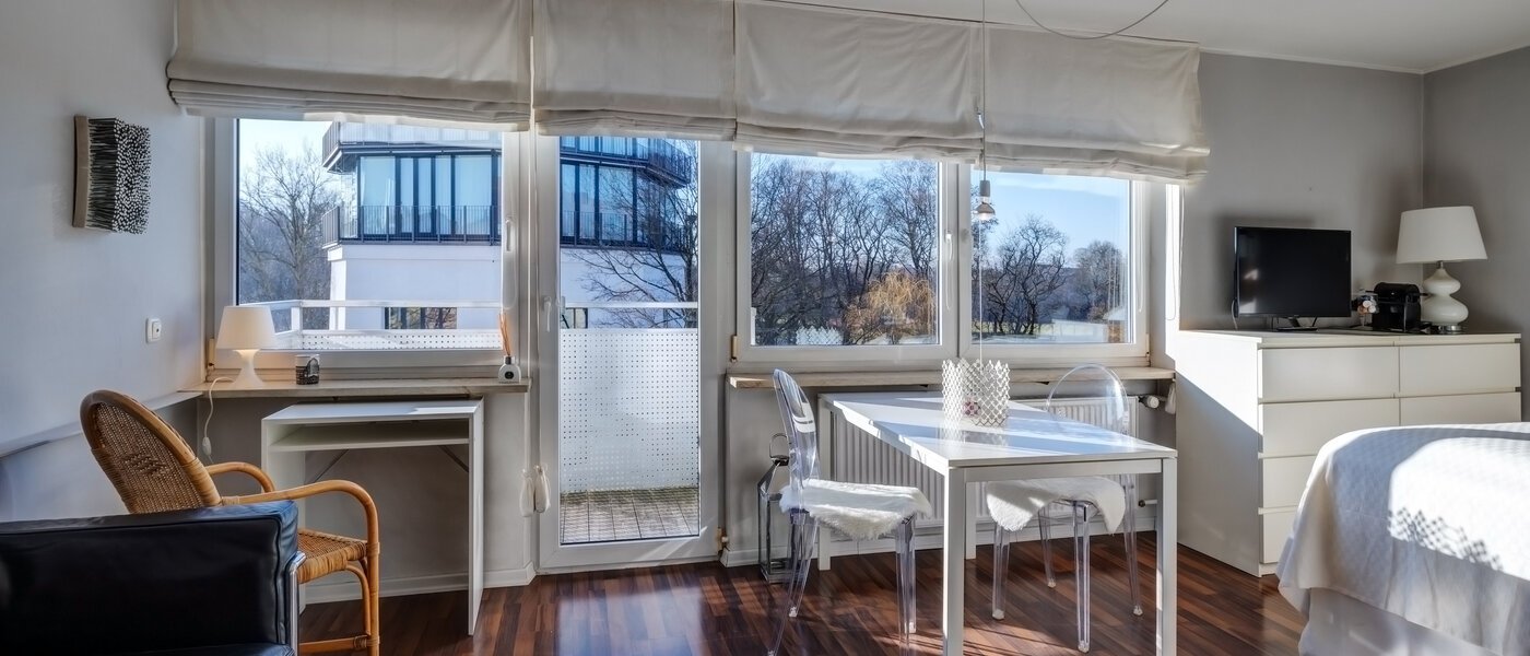 abitazione München Untergiesing 02 zona living 13326