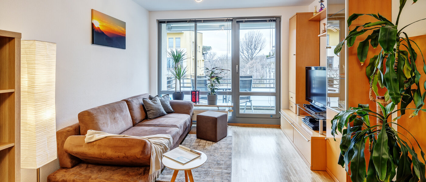 appartamento München Parkstadt Schwabing 01 zona living 13336
