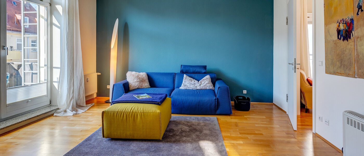 appartamento München Lehel 03 zona living 13341