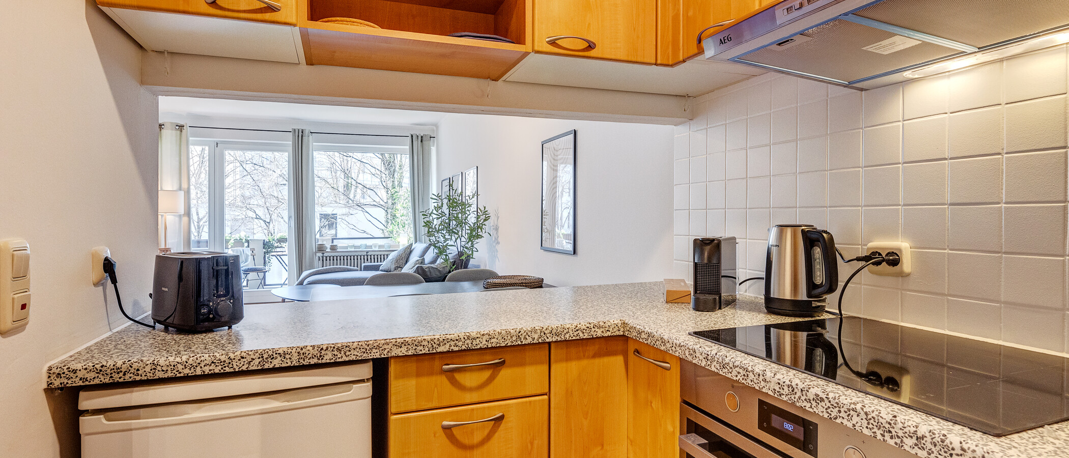 appartamento München Neuhausen 02 cucina 13344