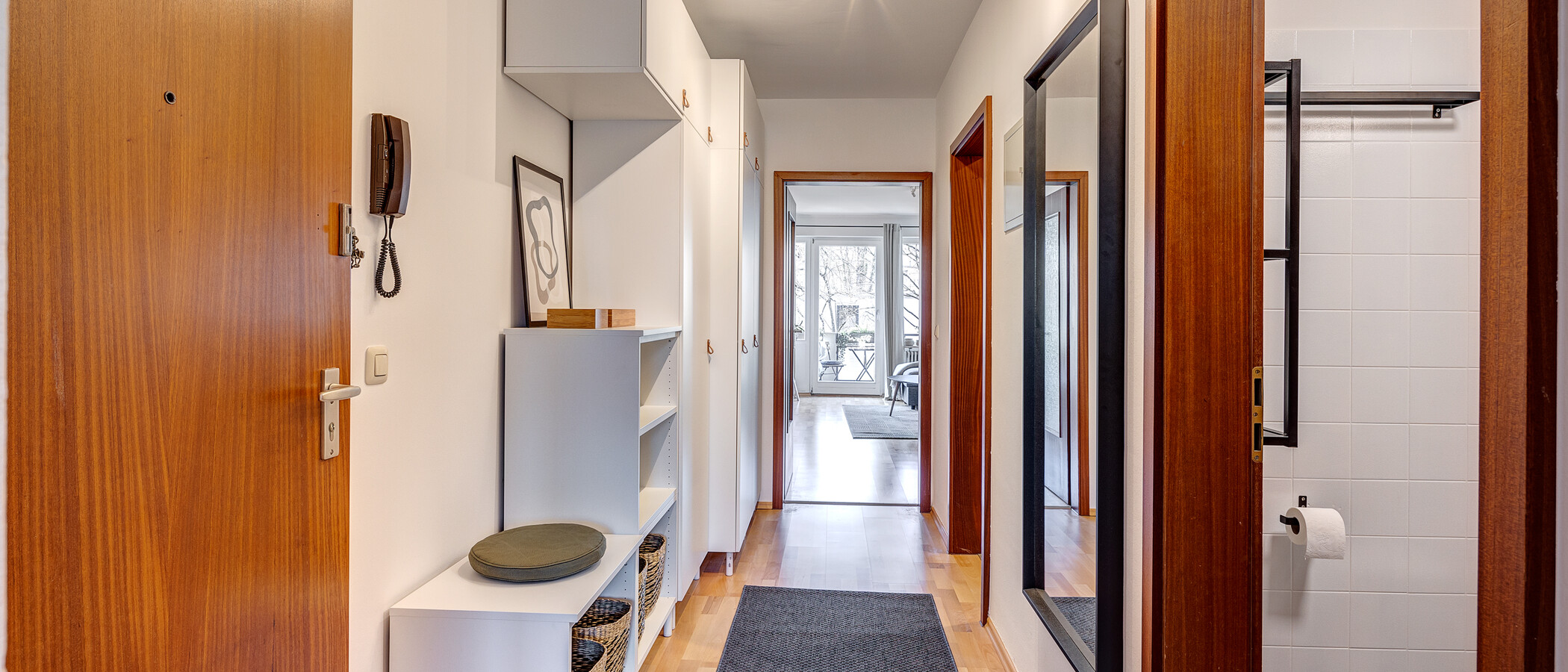 appartamento München Neuhausen 03 ingresso/corridioio 13344