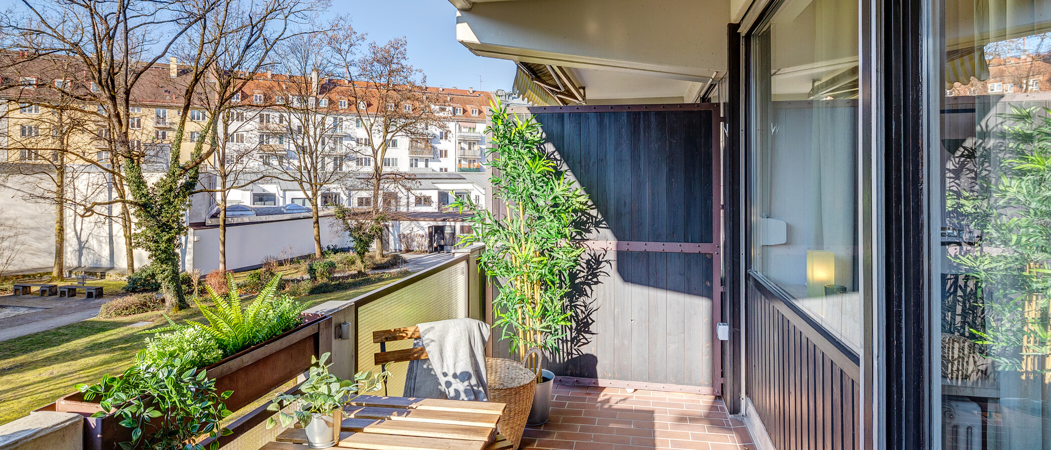 appartamento München Neuhausen 02 balcone 13344