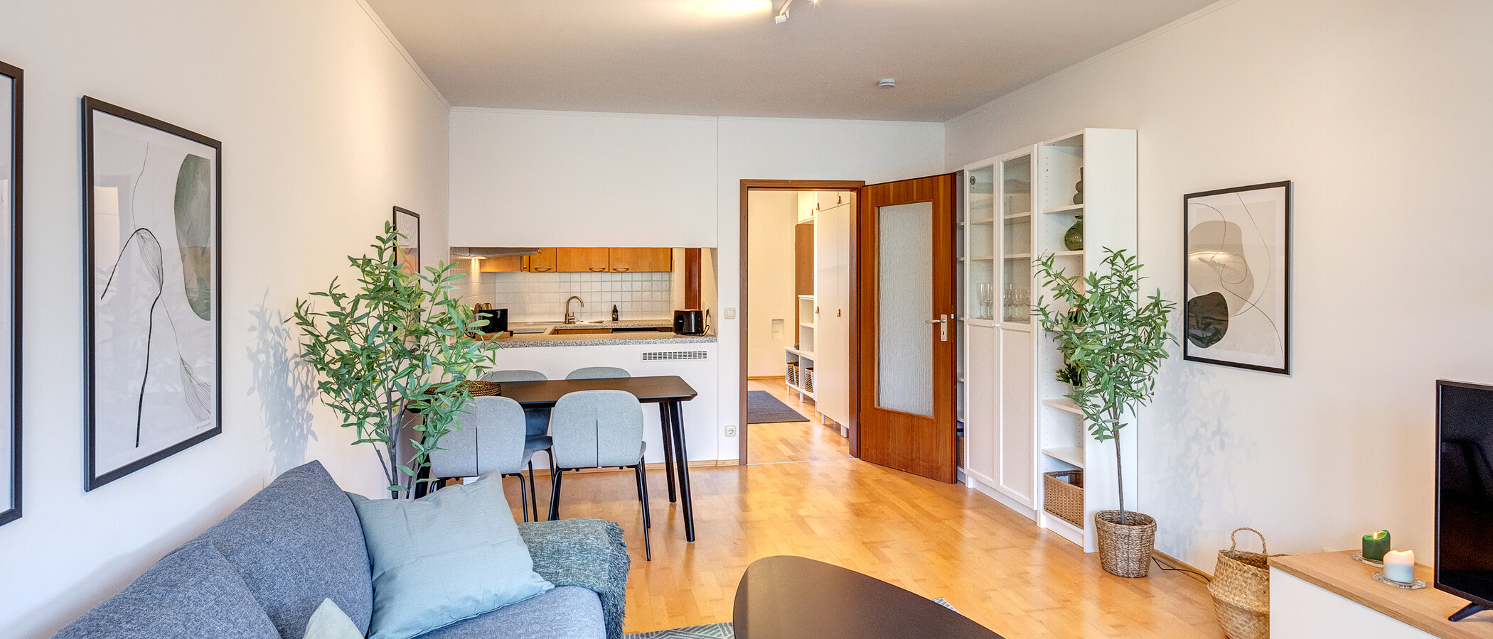 appartamento München Neuhausen 02 zona living 13344
