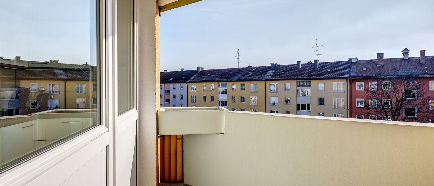 appartamento München Milbertshofen 02 balcone 13348