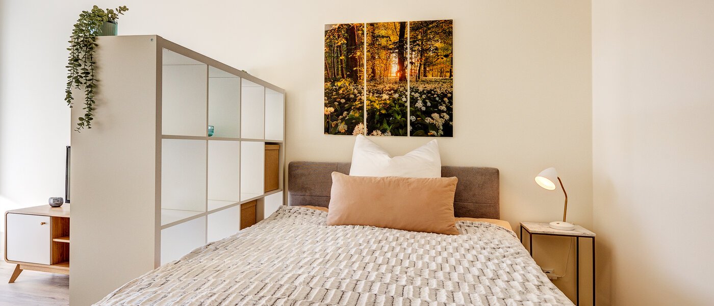 appartamento München Milbertshofen 01 zona notte 13348