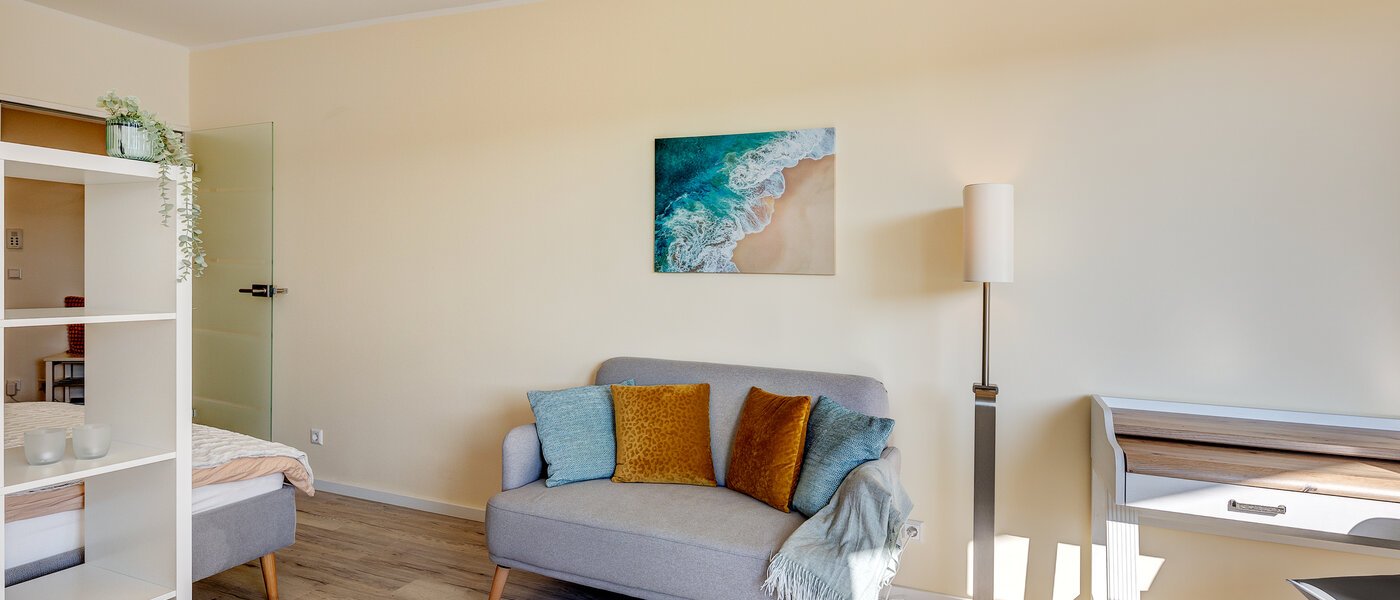 appartamento München Milbertshofen 03 zona living 13348