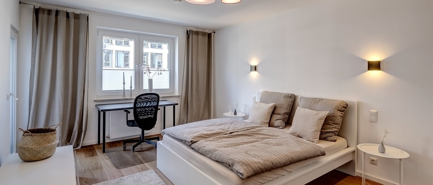 appartamento München Maxvorstadt - Westen 01 camera da letto 13363